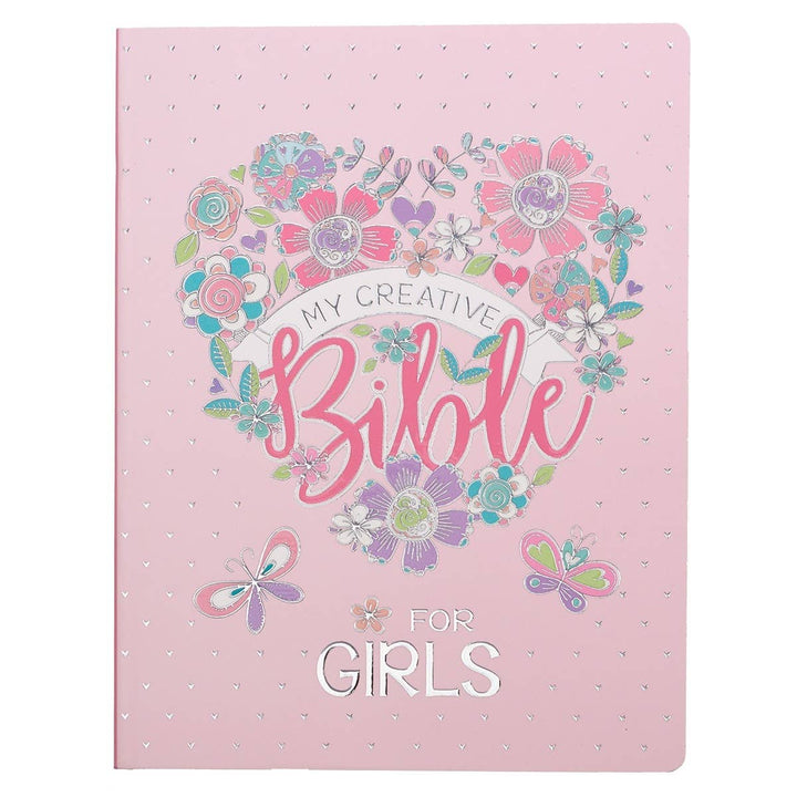 ESV My Creative Bible for Girls Softcover, Pink Floral