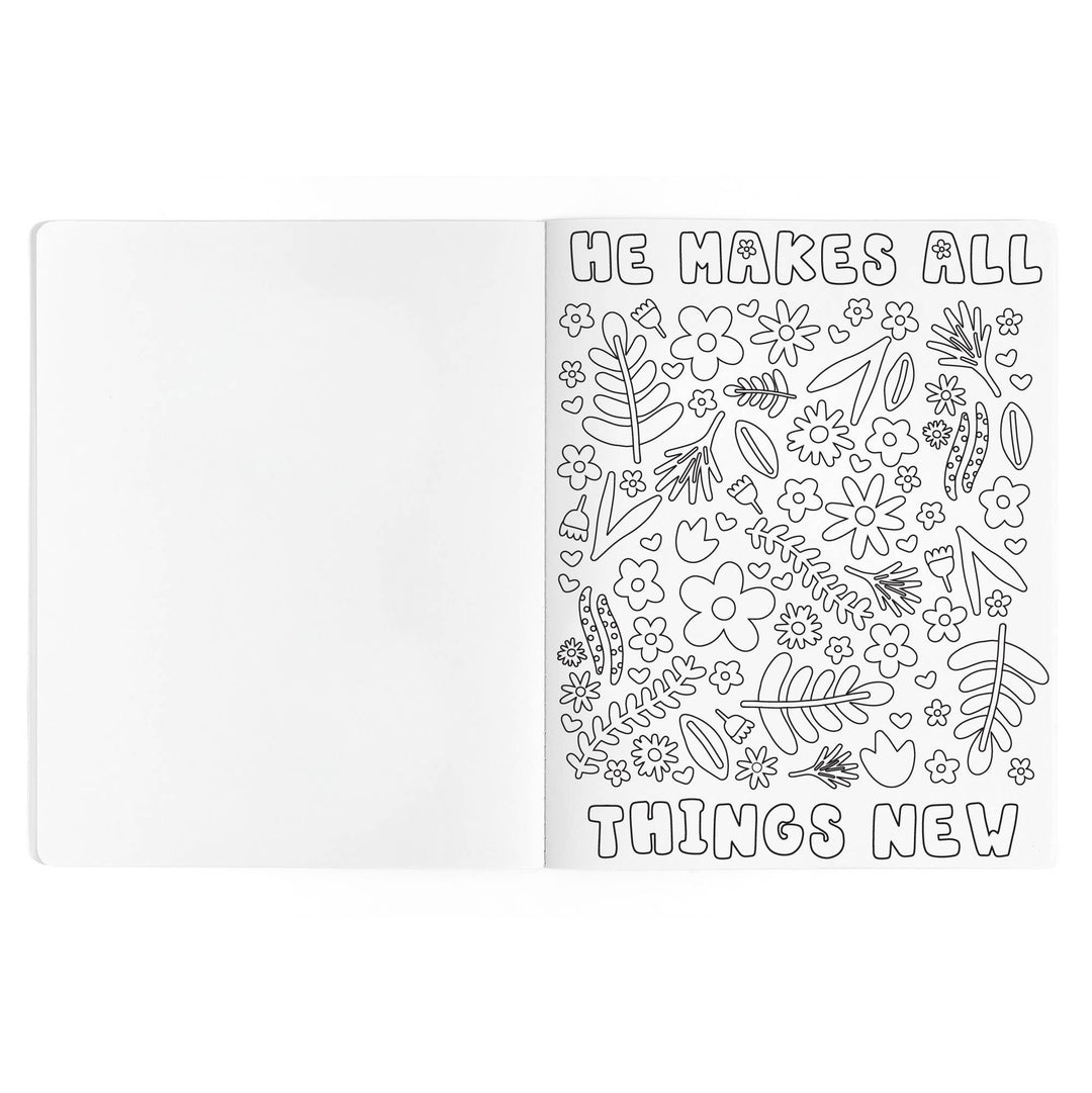 Be The Light Faith Coloring Book