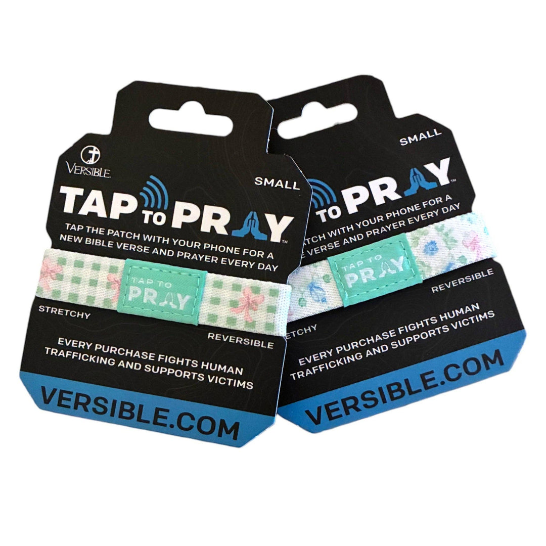 Tap To Pray® Wristband – Flower Basket: Small