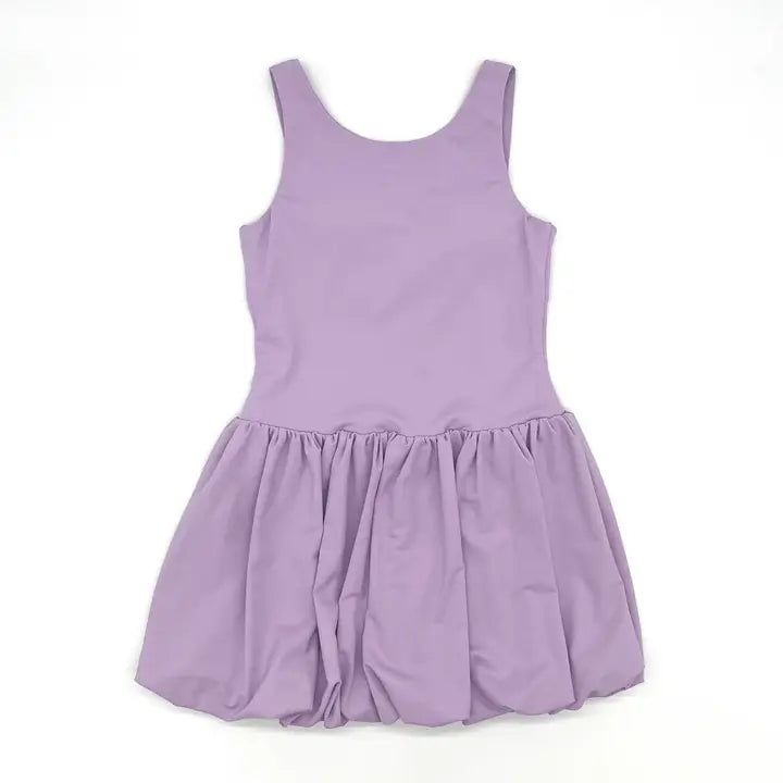 Lavender Athletic Bubble Dress