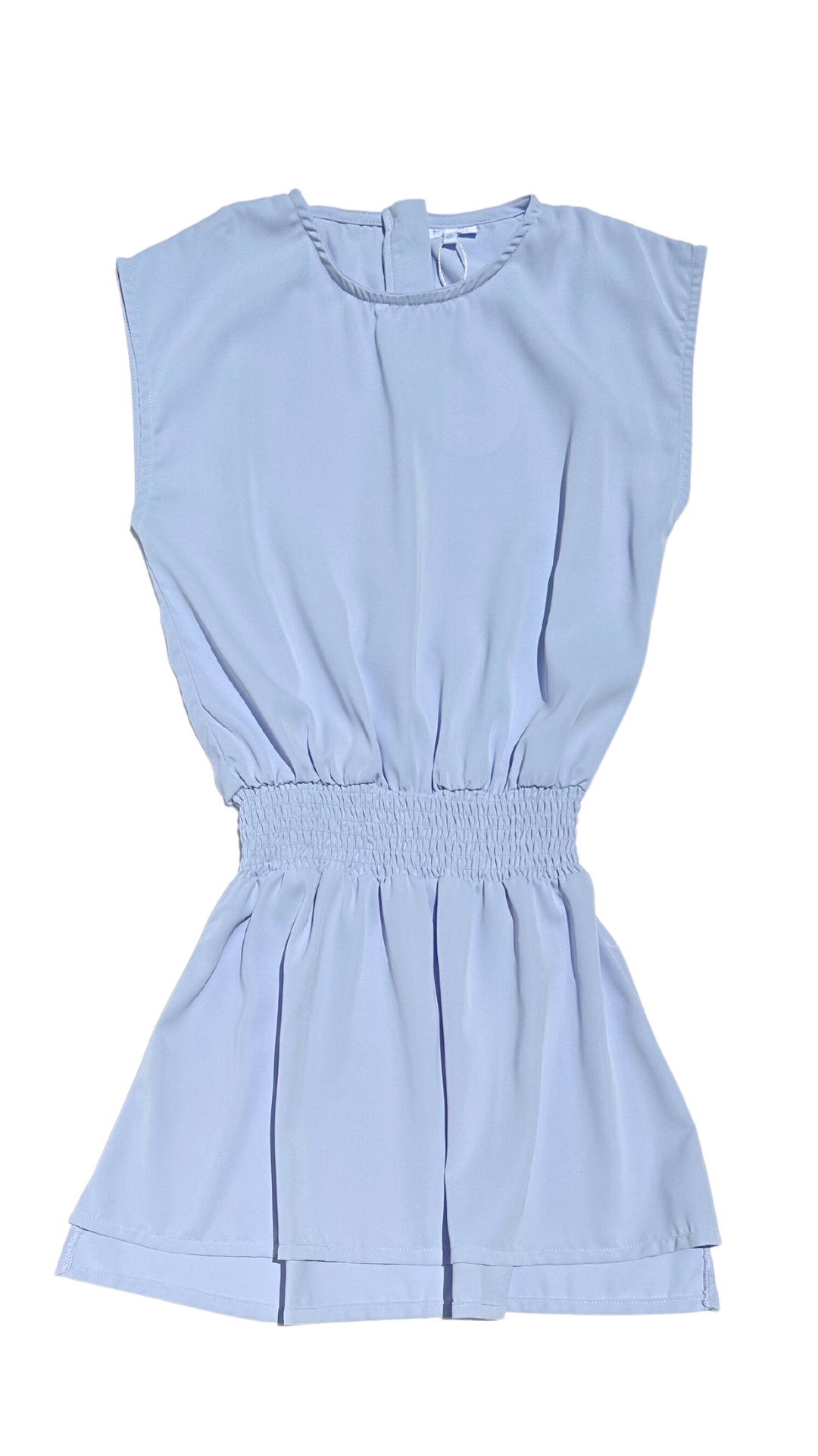 Josie Dress Pleat Blue