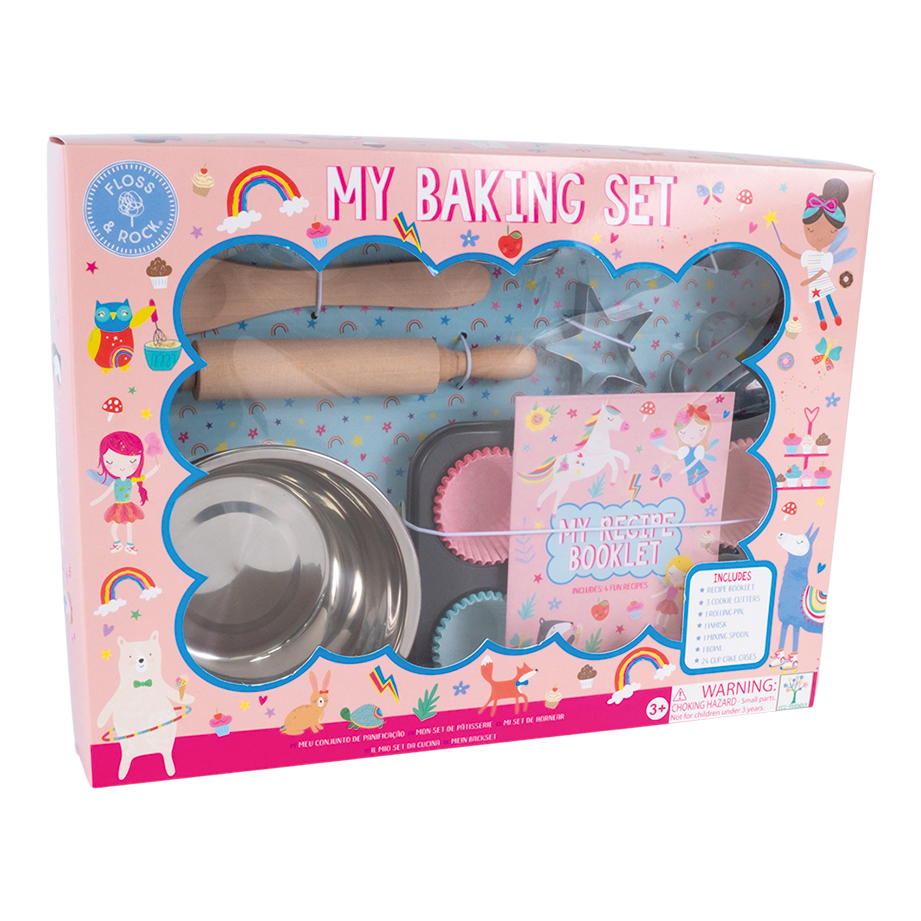 Rainbow Fairy Tin Baking Set