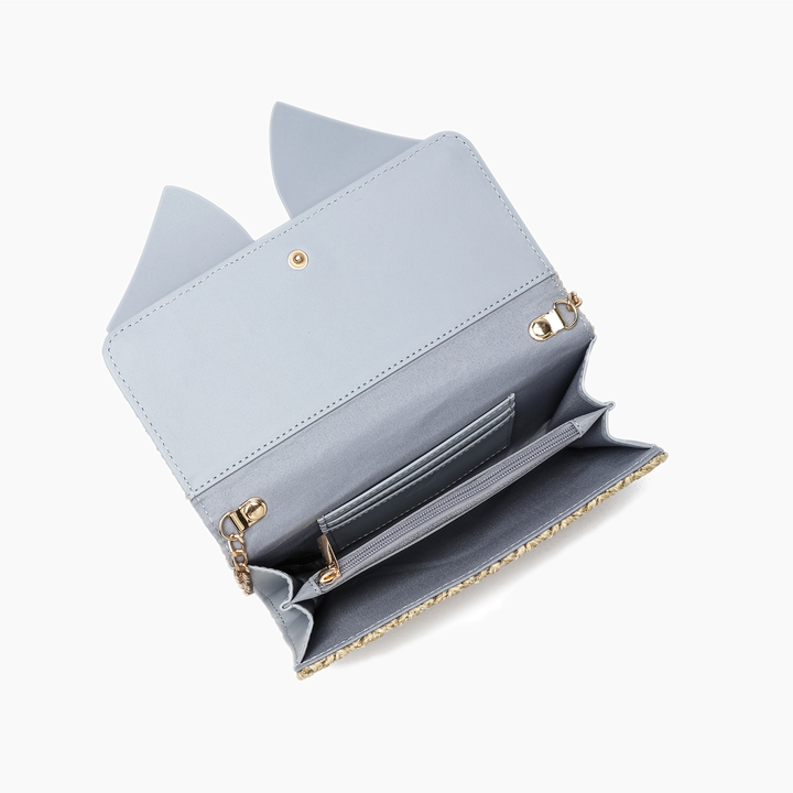 Mini Bonnie Wallet Purse Card Pocket for Every Occasion: Denim Blue