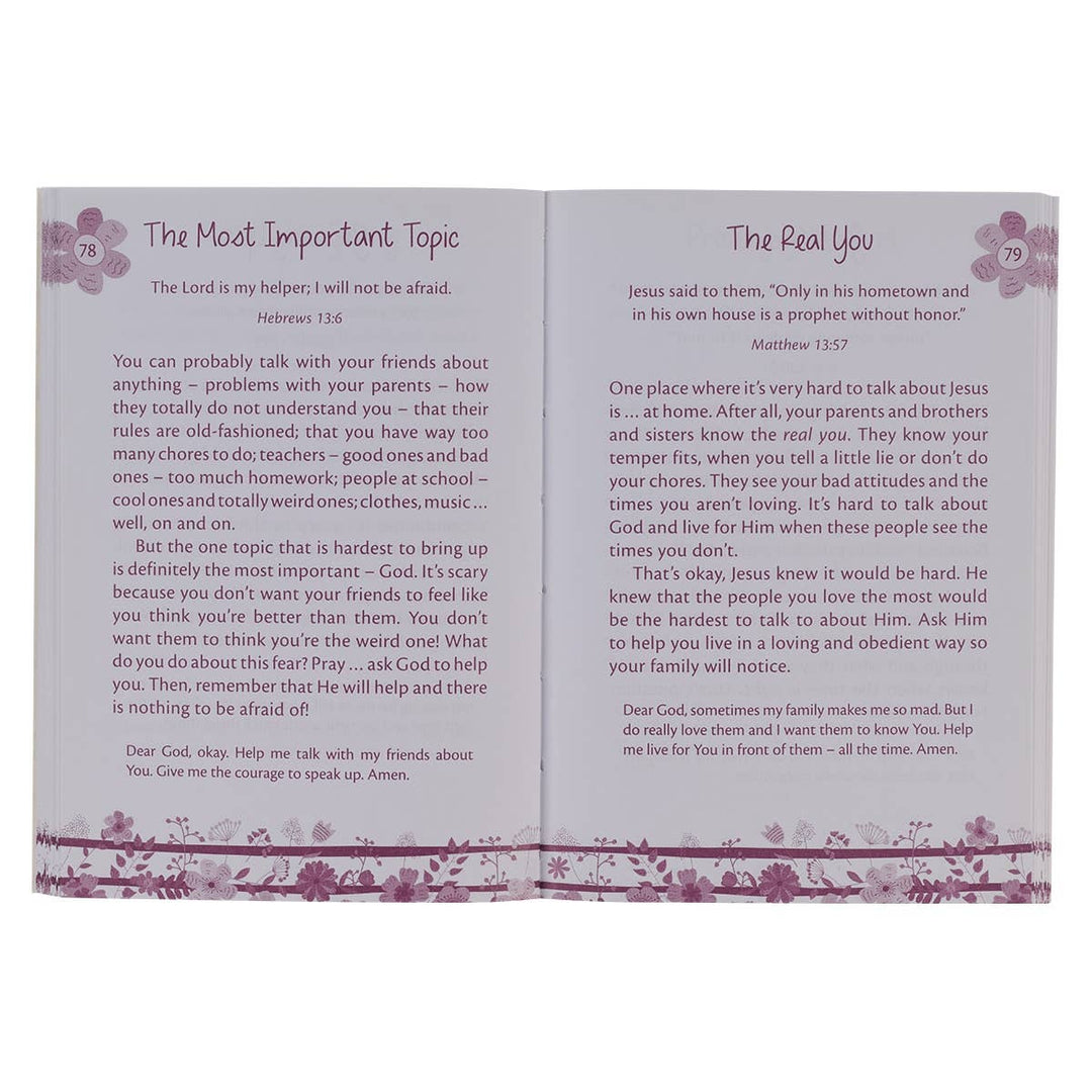Kid Book Mini Devotions for Girls Softcover
