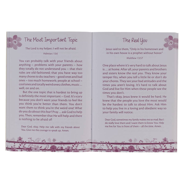 Kid Book Mini Devotions for Girls Softcover