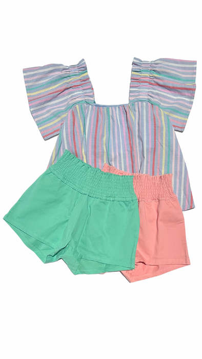 ISLA TOP SORBET STRIPE