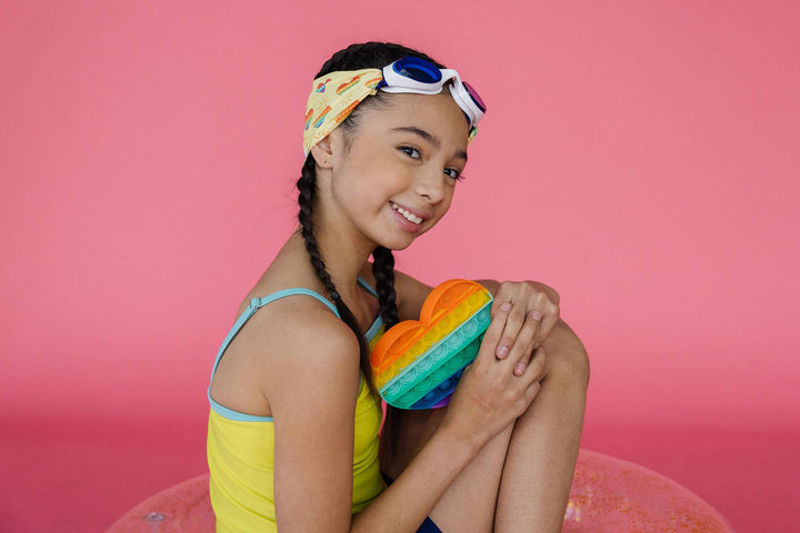 Rainbow Pop Swim Goggles