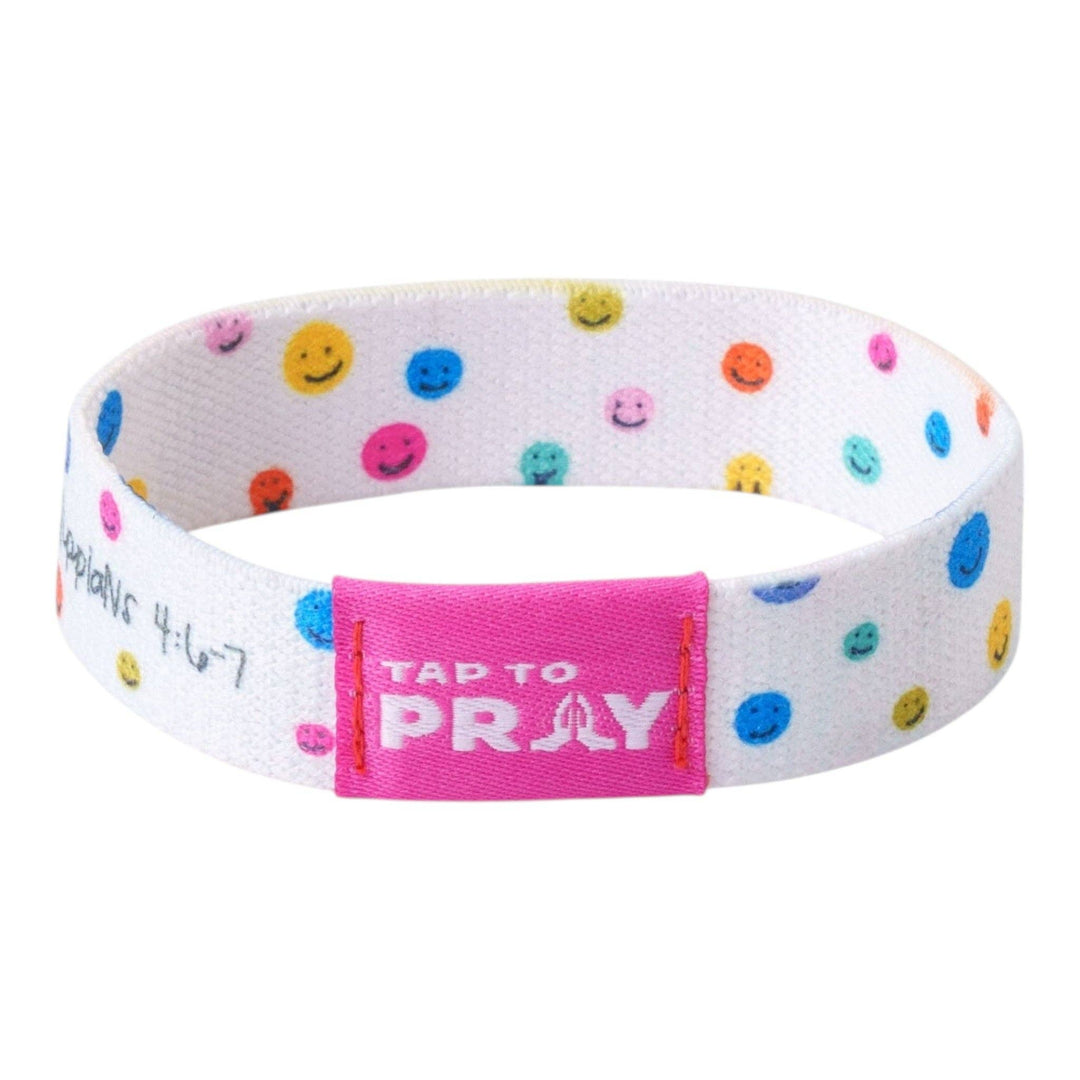 Tap To Pray® Kingfolk Series Wristband – Anxious For Nothing: Small