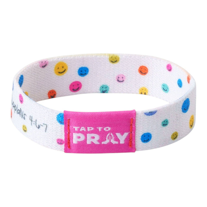 Tap To Pray® Kingfolk Series Wristband – Anxious For Nothing: Small