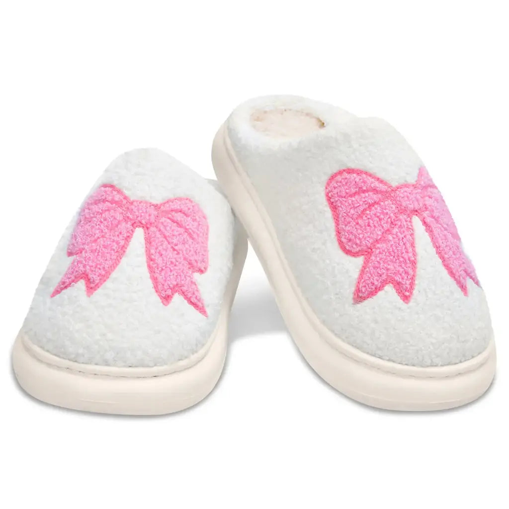 White Cozy Bows