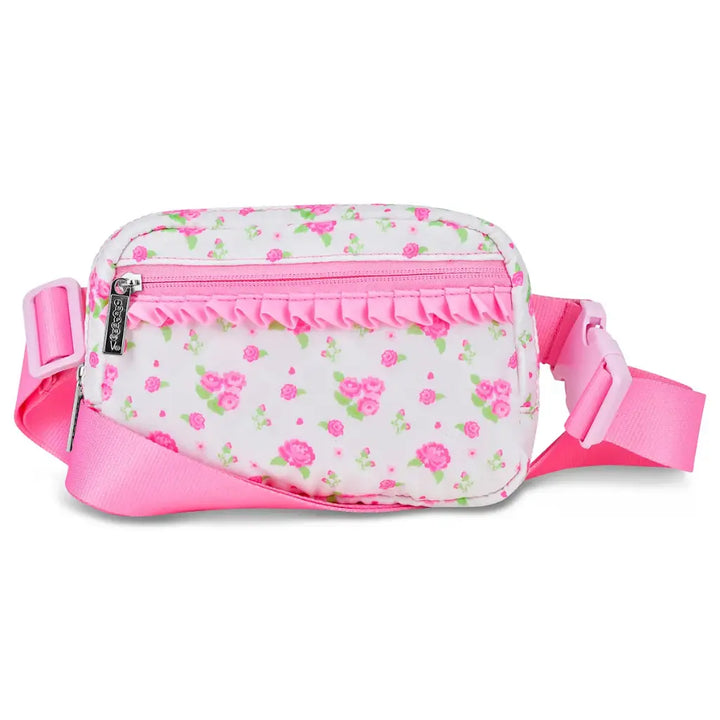 Pretty in Pink Ruffle Belt Bag