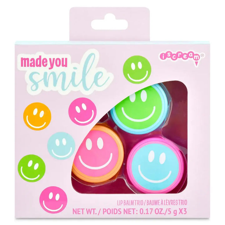 Made You Smile Lip Balm trio