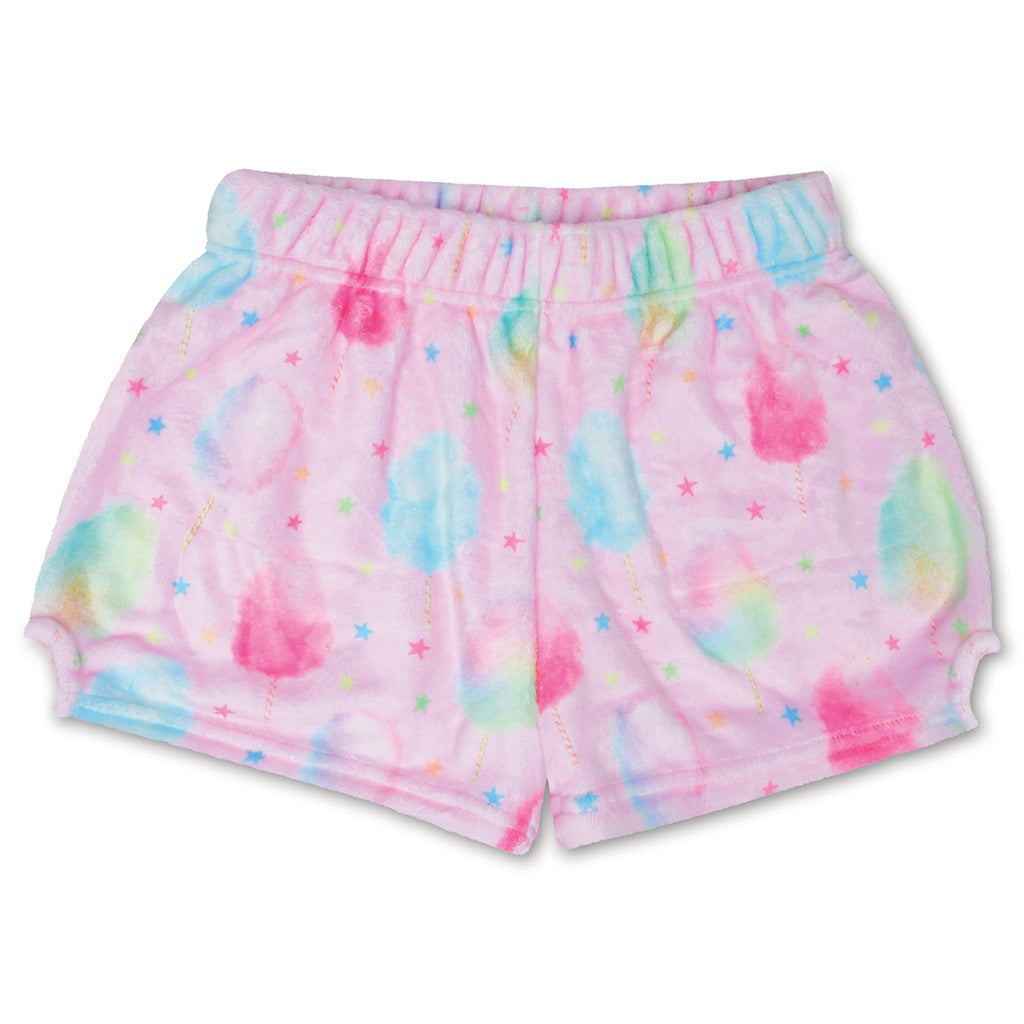 [820-3093] Cotton Candy Carnival Plush Shorts