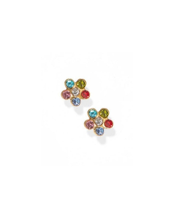 Screwback Stud Earrings - Lyla - Multi