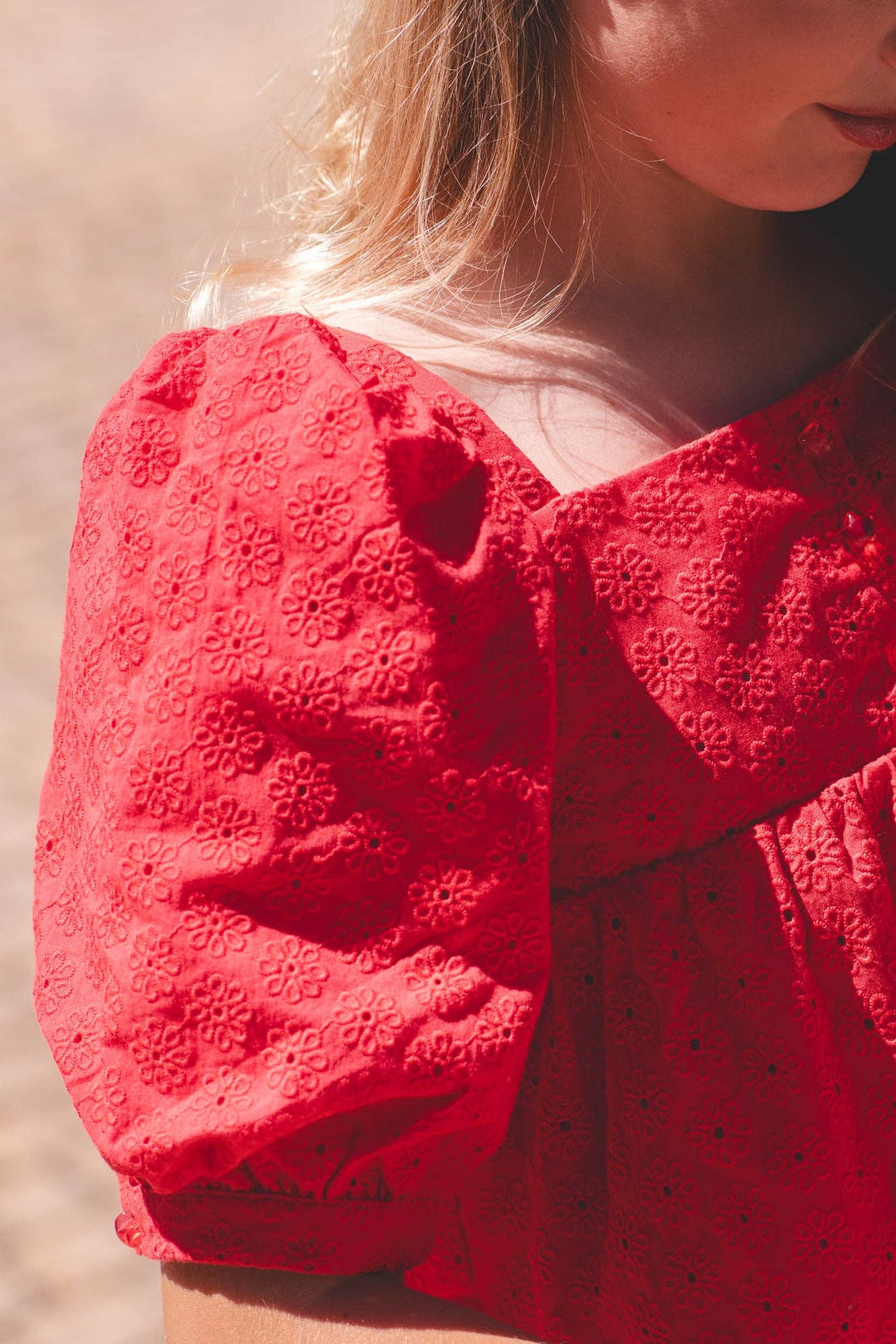 Strawberry Fields Top: Strawberry Red