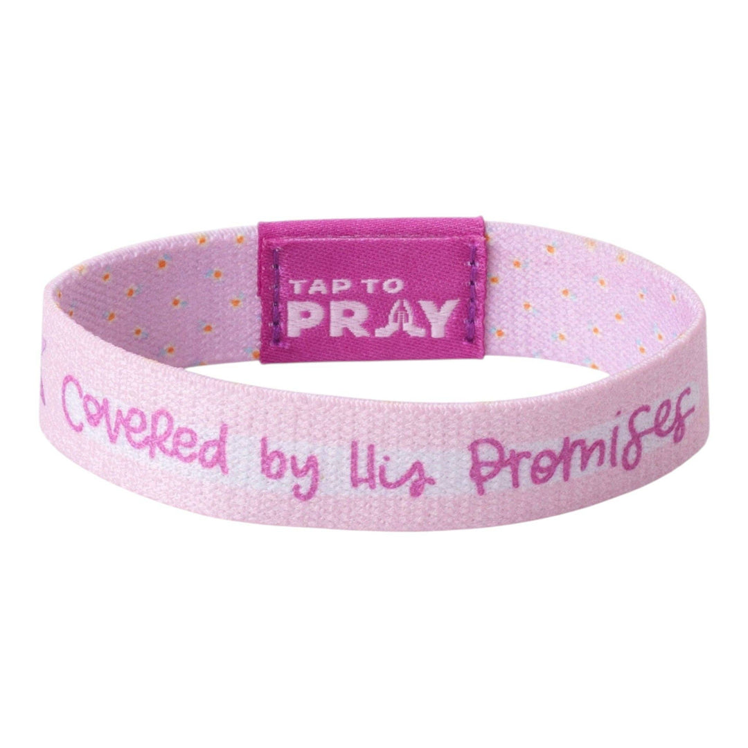 Tap To Pray® Kingfolk Series Wristband – Covered by His Promises: X-Small