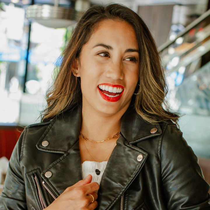 Paperclip Classic Gold Necklace Chain: Thick