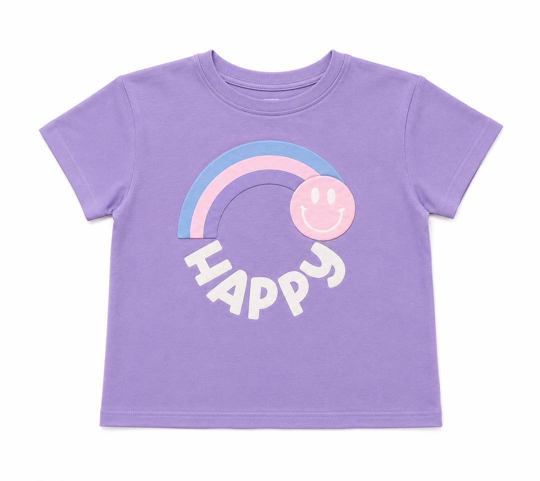 Glitter Happy Lavender Boxy