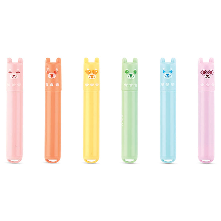 Beary Sweet Mini Scented Neon Highlighters