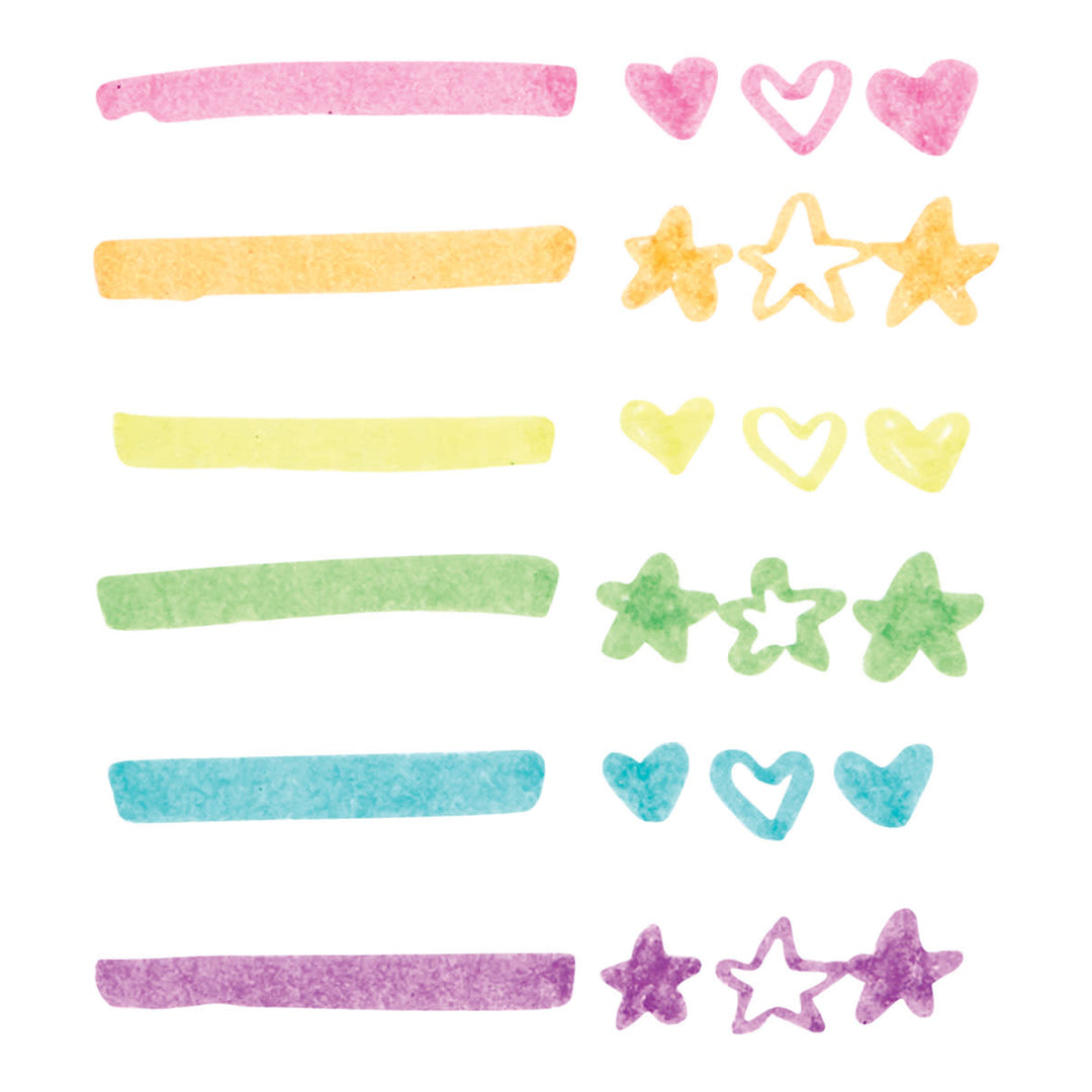 Beary Sweet Mini Scented Neon Highlighters