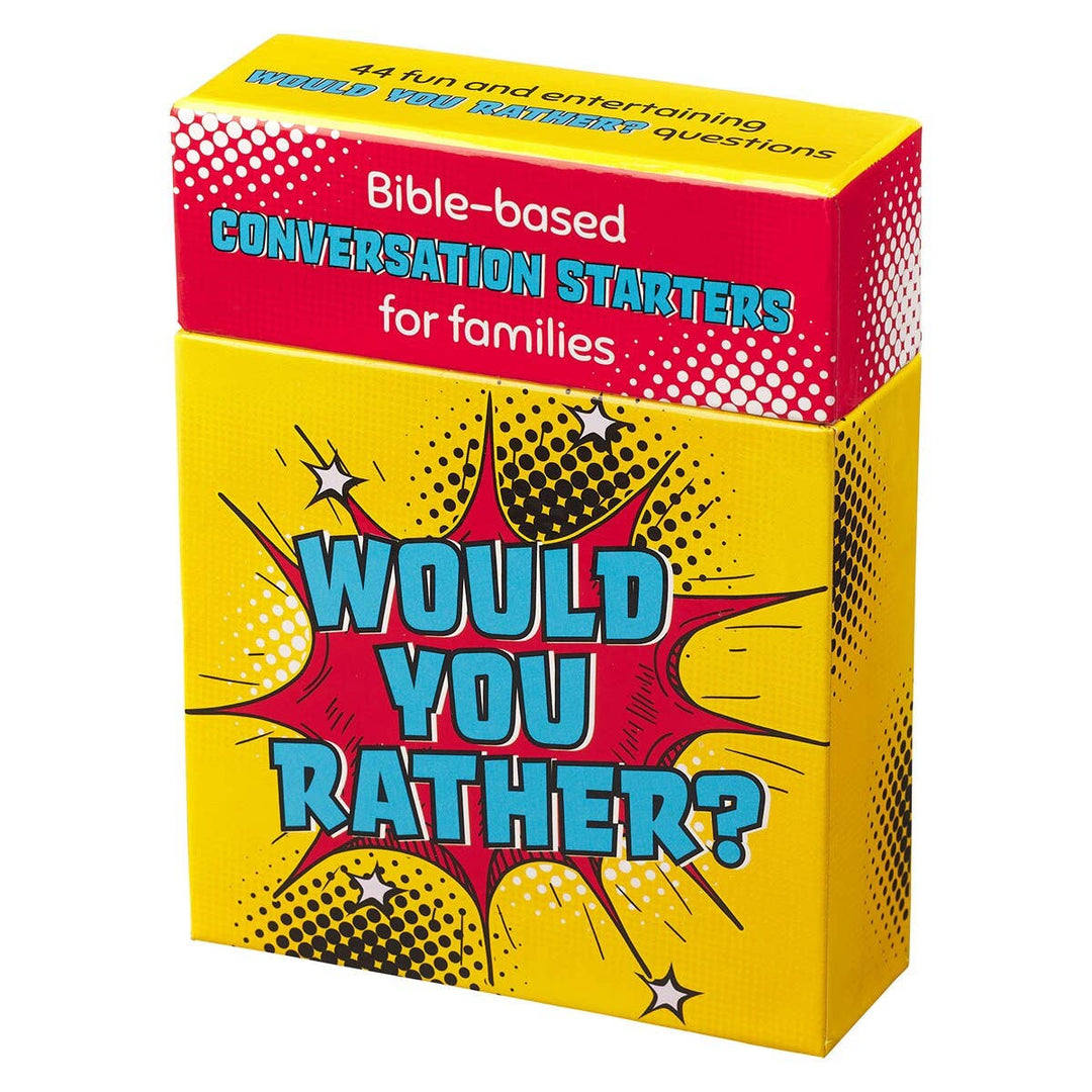Bible-Based Conversation Starters for Families - Would You Rather?