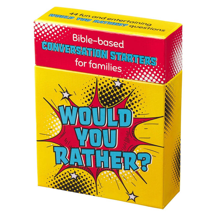 Bible-Based Conversation Starters for Families - Would You Rather?