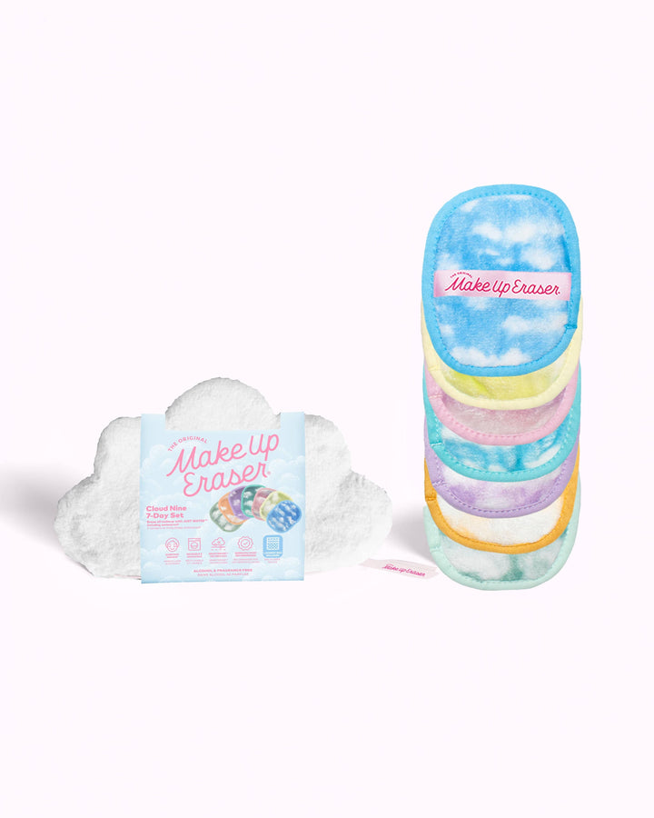 Cloud 9 MakeUp Eraser 7-Day Gift Set & Cosmetic Bag