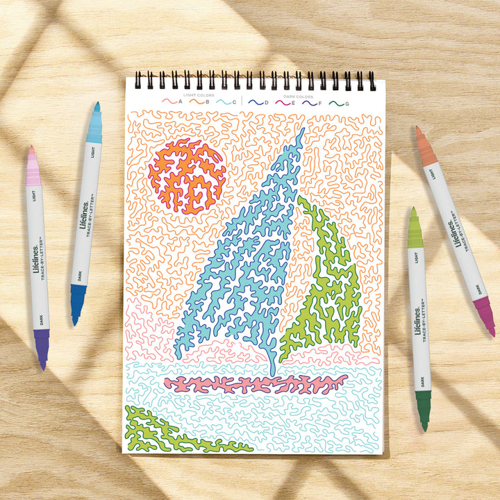 FlowArt: Trace-By-Letter, Pack Your Bags