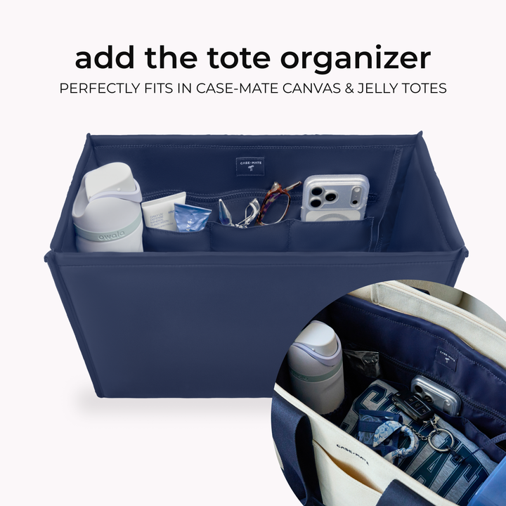 Case-Mate Something Navy Twilly Jelly Tote Bag
