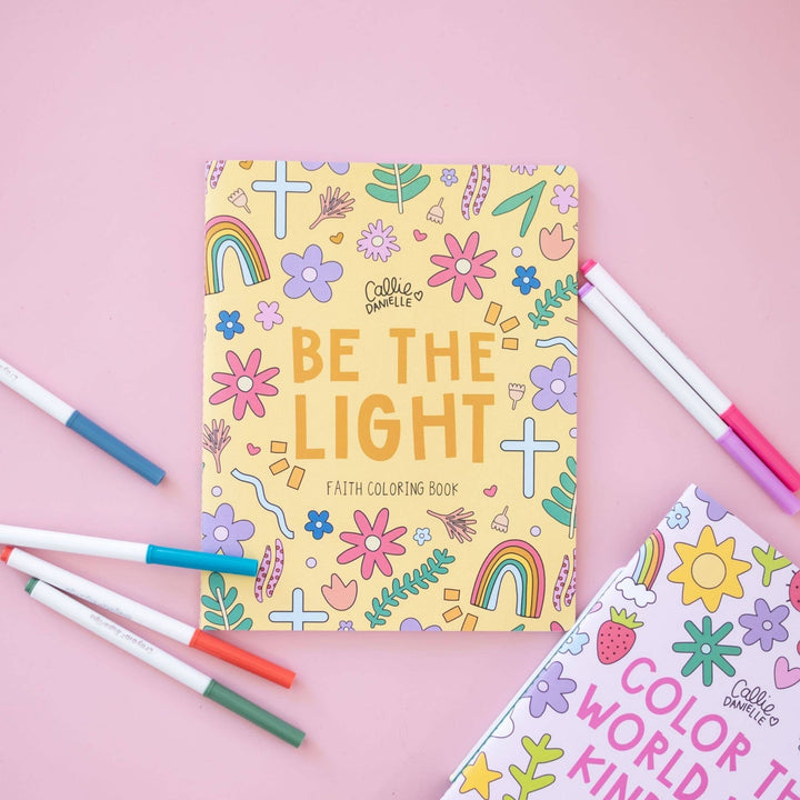 Be The Light Faith Coloring Book