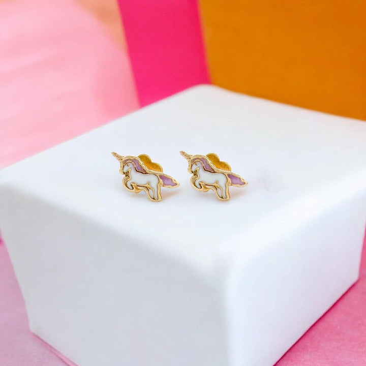 Unicorn Tiny Stud Kids Earrings