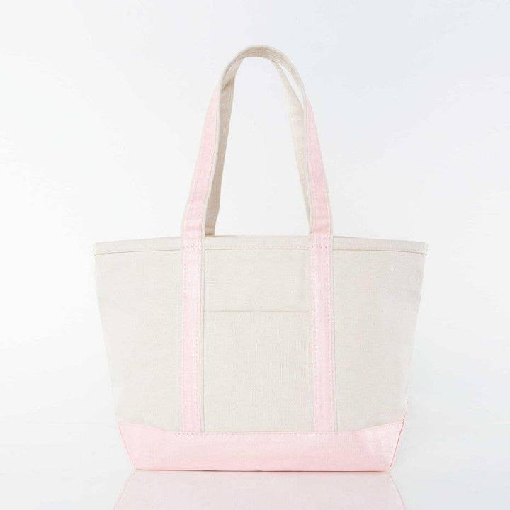 Medium Metallics Classic Tote: Rose Gold
