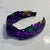 Sequin Star Mardi Gras Headband