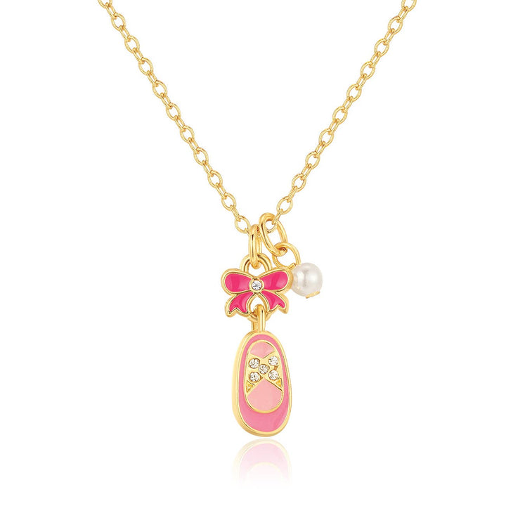 Sweet Petite Necklace and Studs Gift Set | Ballet Shoe