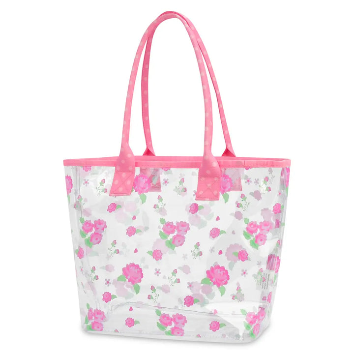 Pretty in Pink Clear Tote Bag