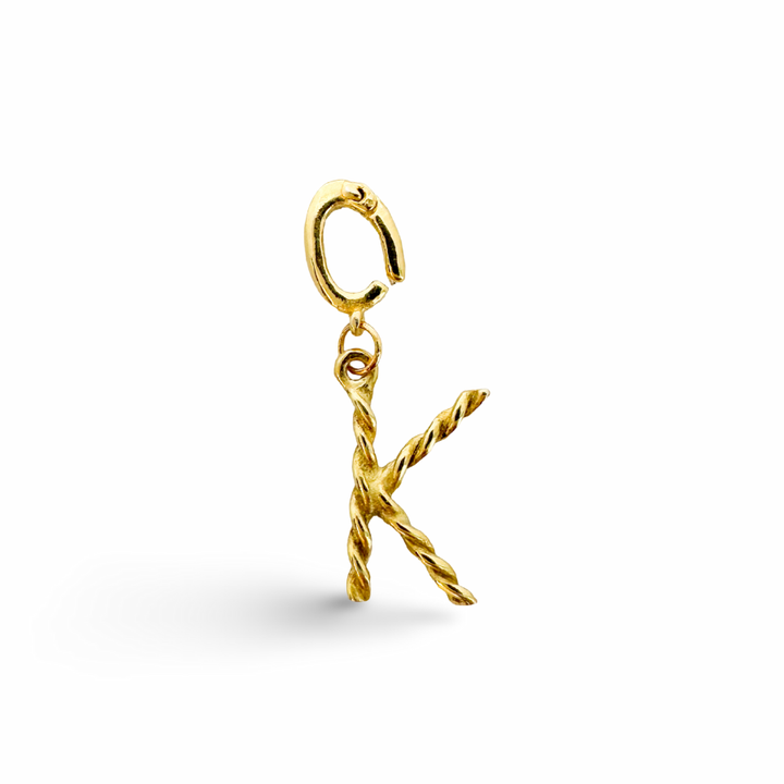 Alphabet Classic Gold Charms: B