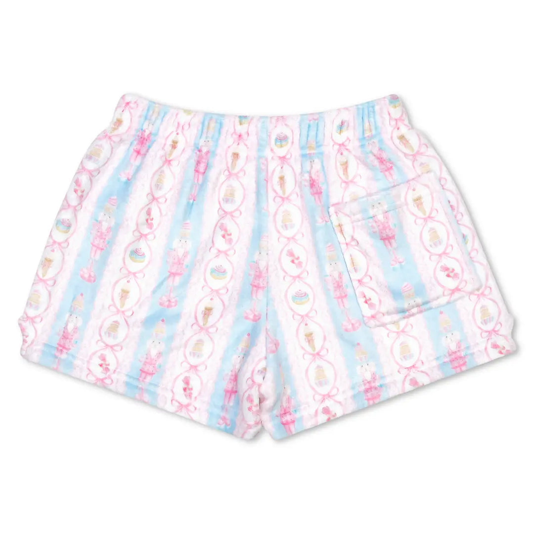 Sweet Nutcracker Plush Shorts