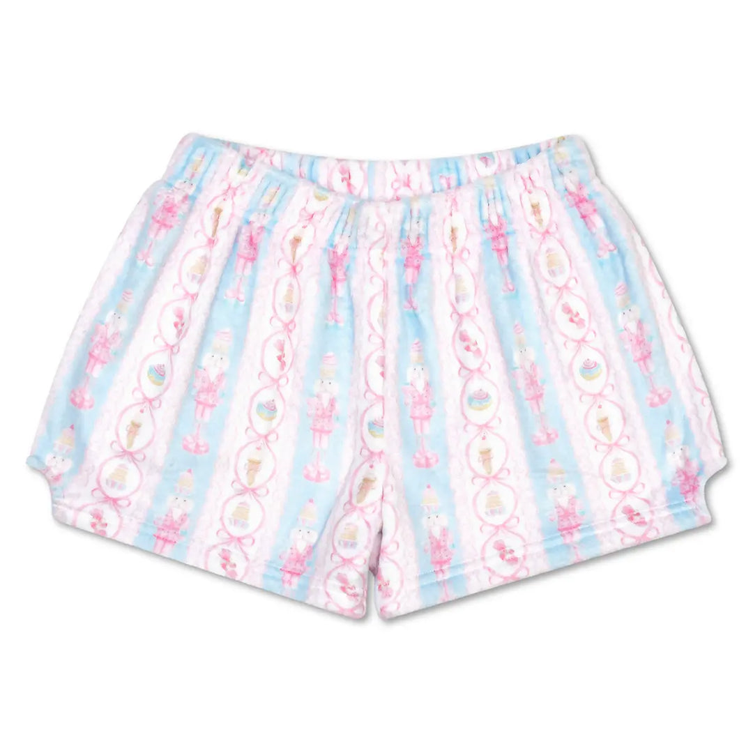 Sweet Nutcracker Plush Shorts