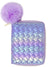 Mermaid Scale Rainbow Wallet Lavender