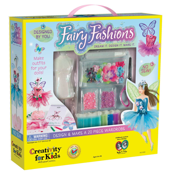 Designed By You Fairy Fashions For Dolls Craft Kit For Kids