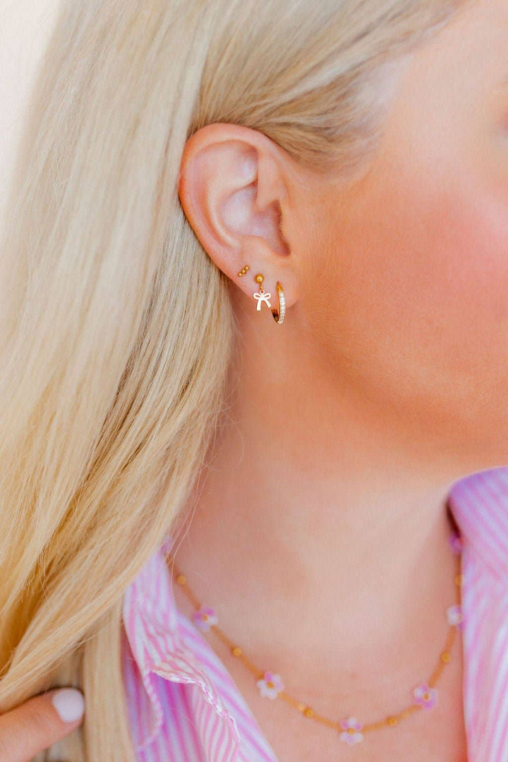 Screwback Stud Earrings - Millie Bow