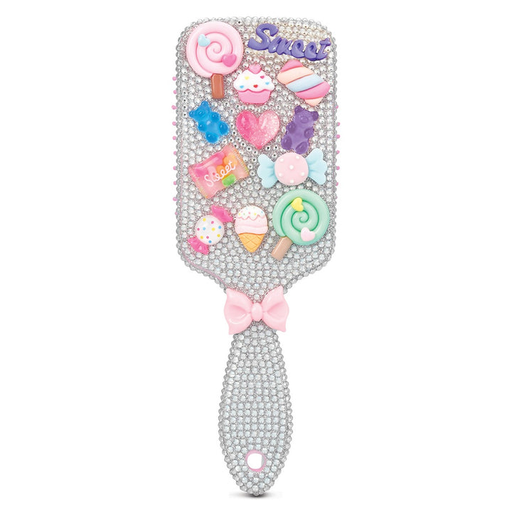 Charming Rhinestone  Paddle Brush