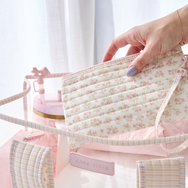 Case-Mate Quilted Ditsy Floral Jelly Tote Bag