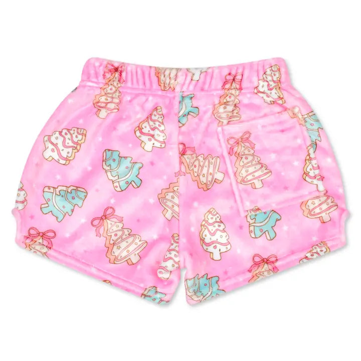 Holiday Cakes Plush Shorts