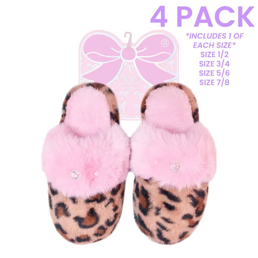Leopard Slippers