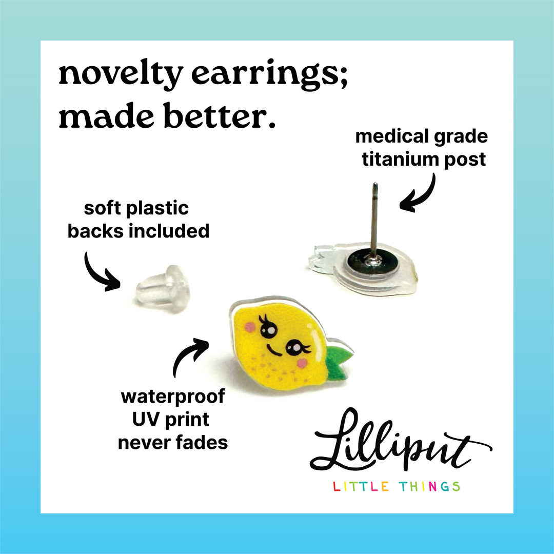 Pumpkin Pie Earrings // Thanksgiving