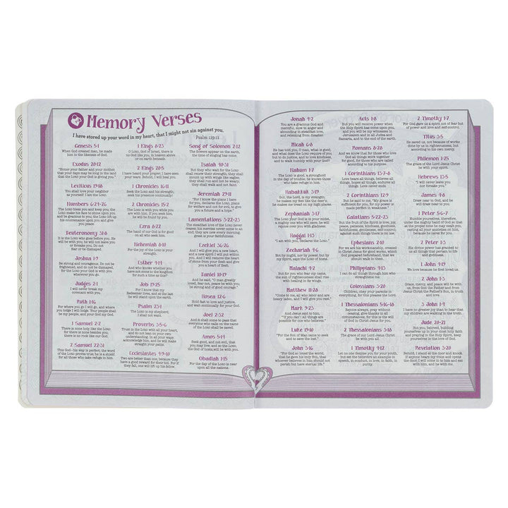 ESV My Creative Bible for Girls Softcover, Pink Floral