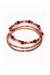 Boutique Ruby Red Bracelet Set-3