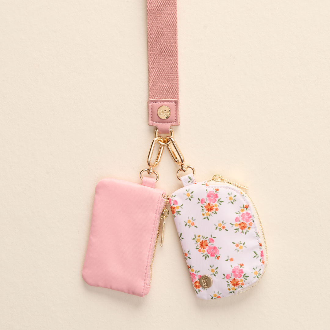 Dynamic Duo Pouch Wristlet - Endless Daydream Cream