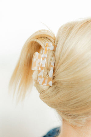 Hair Clip - Kimmy -Camel